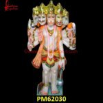 Marble Panchmukhi Hanuman Ji Statue