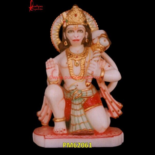 Hanuman Ji Statue PM62061 hanuman ji marble murti,hanuman ji stone murti,hanuman murti marble,hanuman stone idol,hanuman.jpg