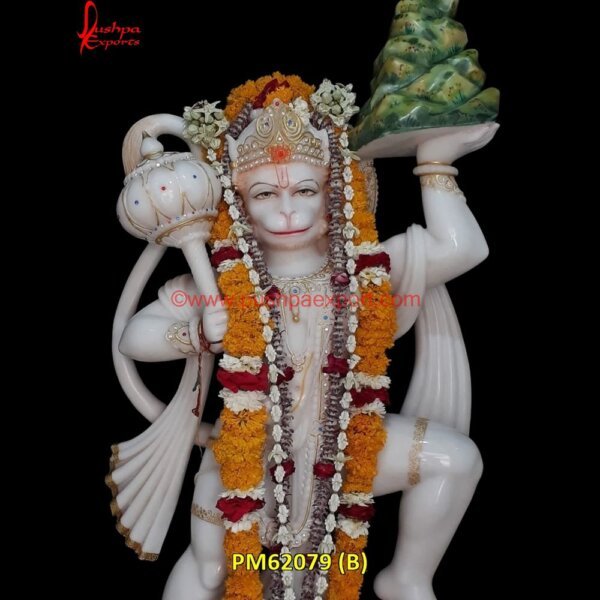 PM62079 (B) black stone hanuman statue,hanuman idol for home marble,hanuman idol marble,hanuman ji marble murti,hanuman ji stone murti.jpg