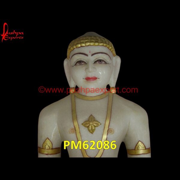 Marble Jain Mahaveer Swami Statue PM62086  Marble Jain Statue, Marble Parshwanath Statue, Parshwanath Murti, Parshwanath Statue, Stone Jain Statue.jpg