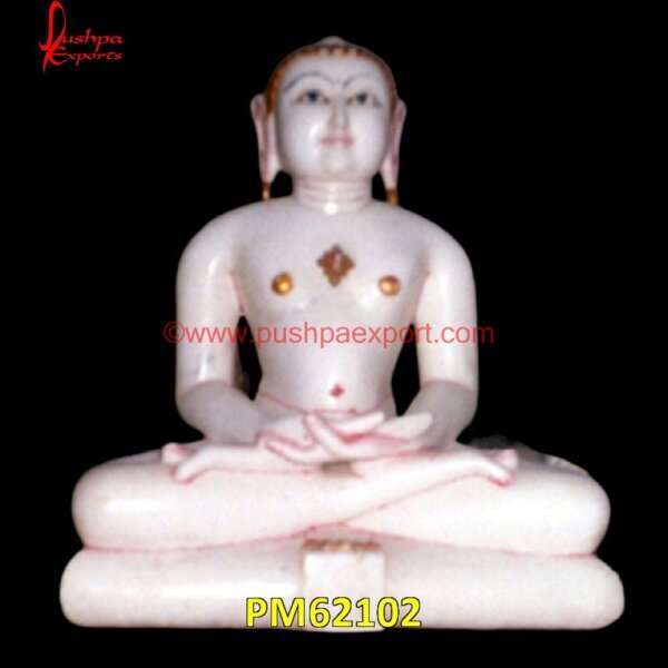 Mahavir Marble Murti PM62102  Marble Jain Statue, Marble Parshwanath Statue, Parshwanath Murti, Parshwanath Statue.jpg