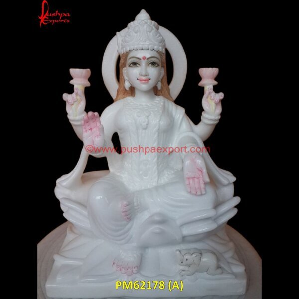 Marble Lakshmi Devi Statue PM62178 (A) marble laxmi murti,marble laxmi statue,goddess lakshmi marble statue,lakshmi devi idol marble.jpg