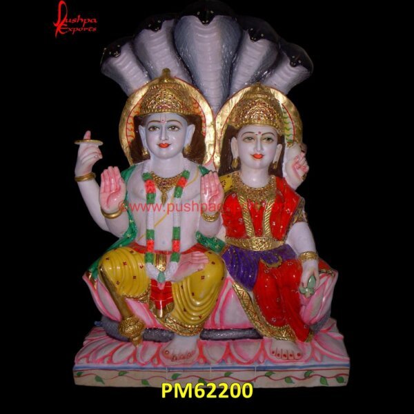 Lakshmi Narayan Marble Sculpture PM62200 laxmi narayan moorti,laxmi narayan murti marble,marble laxmi narayan murti,marble laxmi.jpg