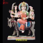 White Marble Meldi Maa Statue