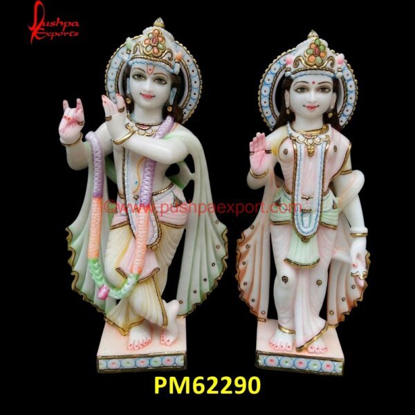 Krishna Statue Of White Marble PM62290 radha krishna statue in white marble,radha krishna white marble murti,radha krishna white.jpg