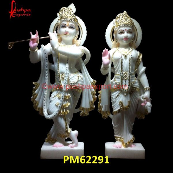 Radha Krishna Marble Stone Sculpture PM62291 radha krishna white marble murti,radha krishna white marble statue,radha marble murti.jpg