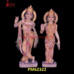 Marble Radha Krishna Carving Sculpture