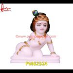 Laddu Gopal Marble Statue