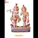 Radhe Krishna Marble Statue