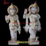 Marble Statue Of Radha Krishna