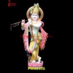 Lord Krishna Marble Sculpture