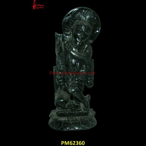 Krishna Black Stone Statue PM62360 white marble radha krishna murti,white marble radha krishna statue,white marble.jpg