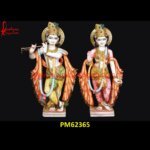 Radha Krishna Carved Idol