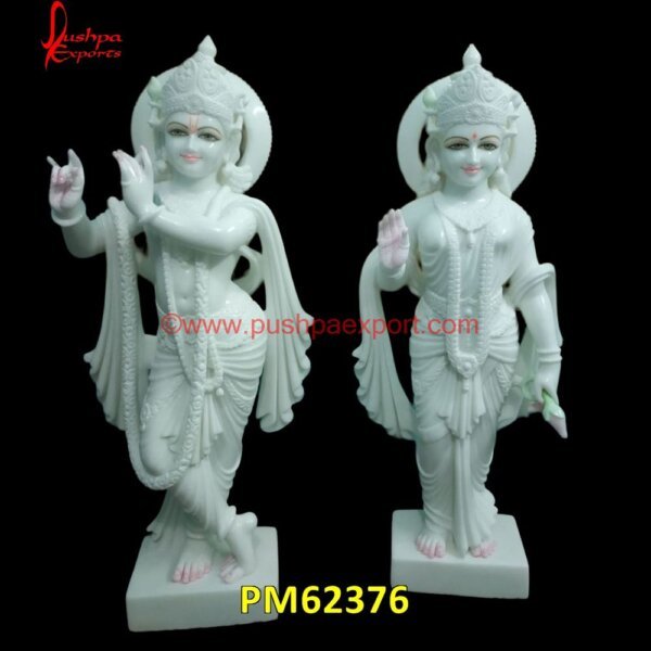 Carving White Marble Krishna Sculpture PM62376 lord krishna marble statue,lord krishna statue in white marble,lord radha krishna marble statue.jpg