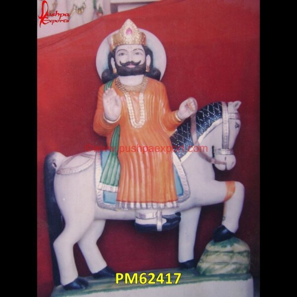 Marble Baba Ramdev Statue PM62417 Goddess Marble Statue, God Marble Murti, Marble Idol Of God, Marble God Murti, Marble God Murti, Marble God Statue, God Marble Murti, God Marble Murti, Stone God Murti.jpg