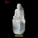 Sai Baba White Marble Statue