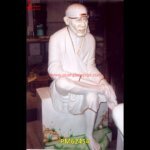 White Stone Sai Baba Statue