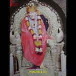 Sai Baba White Marble Murti