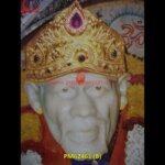 Sai Baba White Marble Murti