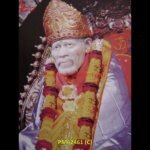 Sai Baba White Marble Murti