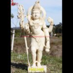 White Marble Lord Shiva Statue