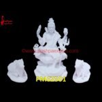 White Marble Shiva Murti