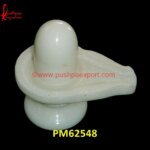 Shivling White Marble