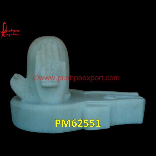 White Stone Shivling PM62551 white marble shiva parvati statue,white marble shiva statue,adiyogi marble statue,black marble shiva lingam,black stone shiva,lord shiva marble idol,lord shiva marble statue,lord s.jpg