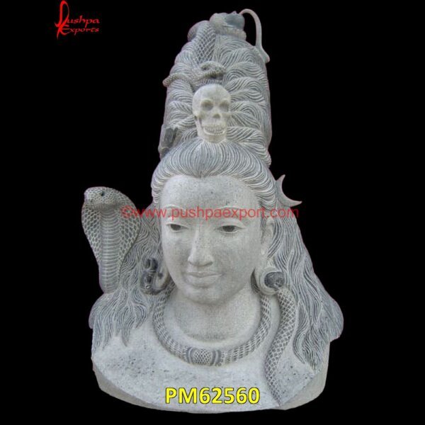 Sandstone Shiva Head Statue PM62560 mahadev marble statue,marble shiv ji murti,marble shiv murti,marble shiv parivar statue,marble shiv parvati murti,marble shiva idol,marble shiva lingam,marble shiva parvati statue,.jpg