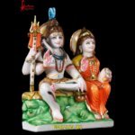 Shiv Parvati Handcrafted Statue