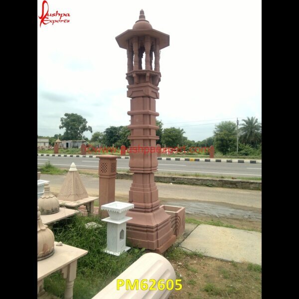 Antique Sandstone Garden Lamp Post PM62605 antique marble lamps for sale,antique stone lamp,black and white marble lamp,black marble floor lamp,black marble lamp,black marble table lamp,black stone lamp,black stone table la.jpg