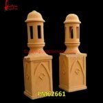 Sandstone Candle Stand