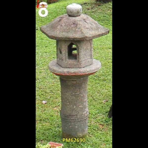 Lamp Post Of Natural Stone PM62690 stone desk lamp,stone fireplace lamp,stone floor lamp,stone garden lamp,stone lamp,stone lamps for sale,stone lamps rustic,stone light,stone light lamp,stone pillar lights,stone ta.jpg