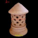 Jali Design Sandstone Lamp