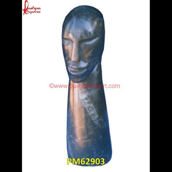 Marble Carved Human Face Statue PM62903 stone abstract sculpture,modern marble sculpture,stone modern art,stone abstract art,pink marble abstract art,modern stone art,modern marble wall art,modern marble statues,modern m.jpg