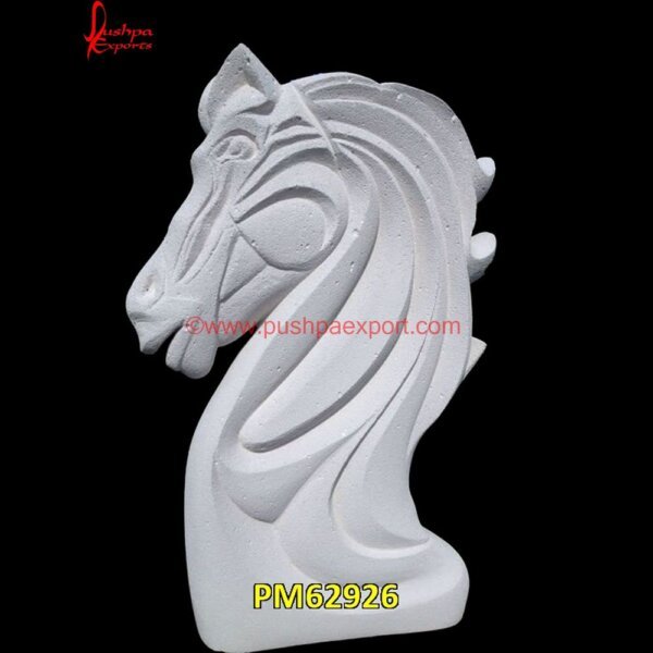 Horse Carved White Stone Abstract Art Statue PM62926 abstract marble art,stone carving modern art,stone abstract wall,large marble abstract,green marble abstract,black marble art abstract mother child,abstract yellow stone background.jpg