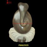 Abstract Art Carved Ganesha Sculpture