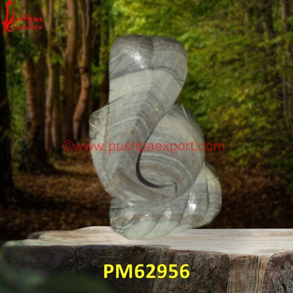 Marble Stone Abstract Art Ganesha Statue PM62956 marble abstract wall art,marble abstract sculpture,marble abstract art,marble abstract,contemporary abstract stone sculpture,abstract stone carving,abstract stone art,abstract marb.jpg