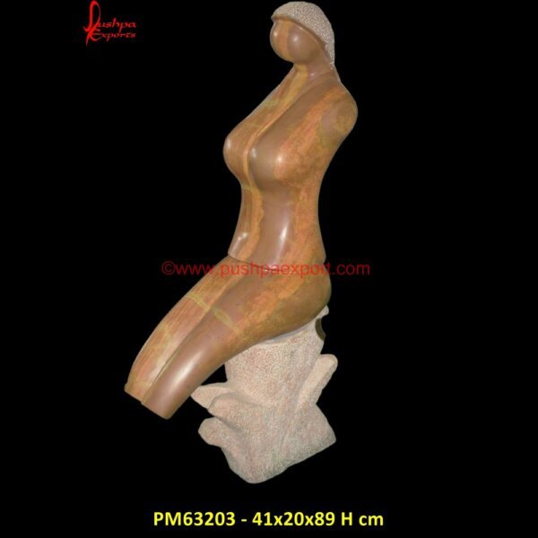 Lady Carved Modern Art Statue PM63203 - 41x20x89 H cm abstract stone art,abstract marble statue,abstract marble sculpture.jpg