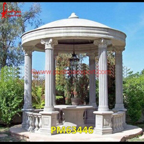 Antique White Marble Pergola PM63446 abstract stone garden statues,abstract stone garden sculpture,abstract statues stone,abstract marble decor,abstract marble bust,abstract grey marble,stone abstract sculpture,modern.jpg