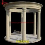 Carved Pergola With Pillars