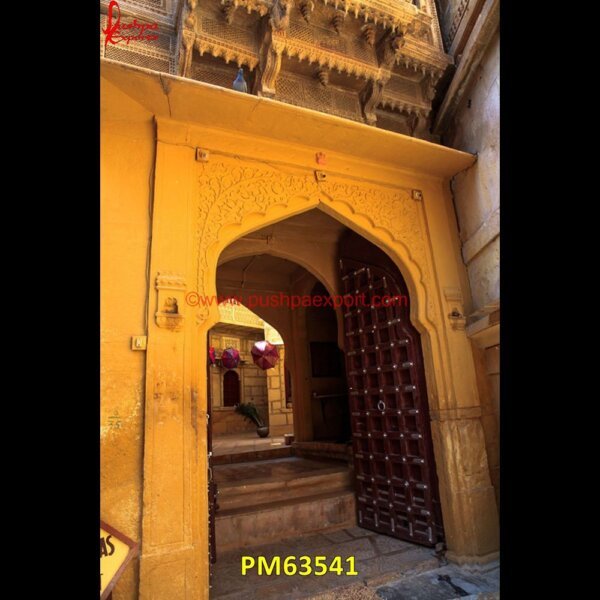 Jaisalmer Stone Arch PM63541 limestone pillars,marble pillar,natural stone pillars,sandstone pillar,stacked stone columns,stacked stone pillars,stone for pillars,stone gate pillars,stone porch columns,stone po.jpg