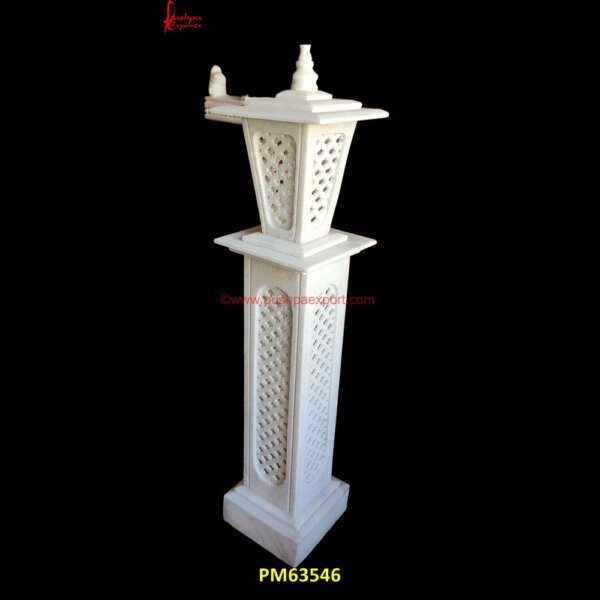 Column Of White Marble PM63546 stacked stone pillars,stone for pillars,stone gate pillars,stone porch columns,stone porch pillars,veneer stone columns,ancient stone pillar,black granite pillar,black marble pilla.jpg