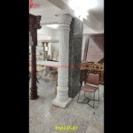 Natural White Stone Column