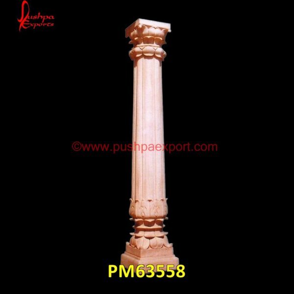 Natural Sandstone Column PM63558 cast stone pillars,decorative stone columns,decorative stone pillars,exterior stone pillars,front door stone pillars,gate stone pillars,granite columns and pillars,granite entrance.jpg