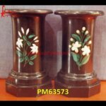 Inlay Black Stone Pillar