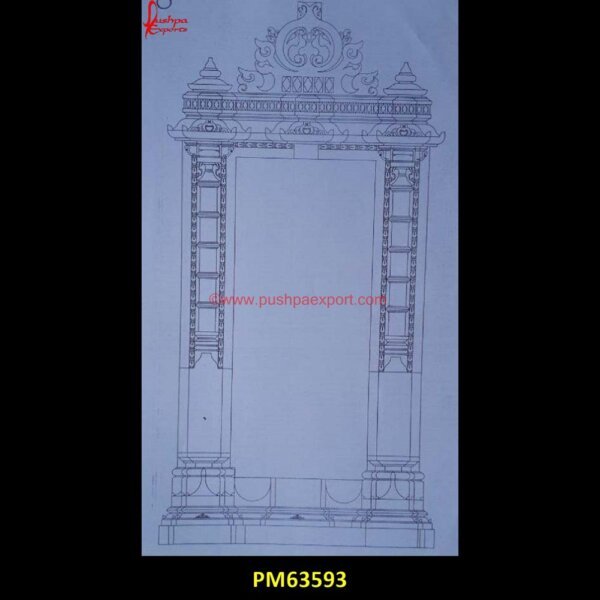 Arch Of Marble Stone PM63593 round stone columns,round stone pillars,sandstone columns,sandstone gate pillars,slate stone pillars,stone entrance columns,stone entrance pillars,stone wall pillars,travertine pil.jpg