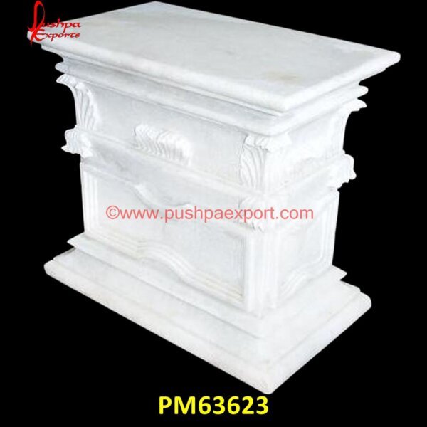 Column Of White Marble Stone PM63623 cast stone pillars,decorative stone columns,decorative stone pillars,exterior stone pillars,front door stone pillars,gate stone pillars,granite columns and pillars,granite entrance.jpg