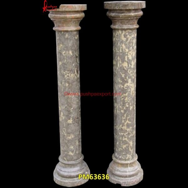 Italian Stone Round Pillar PM63636 italian marble pillar design,japanese stone pillar,jodhpur stone pillar design,large stone columns,large stone pillars,limestone gate pillars,making stone columns,marble column pil.jpg