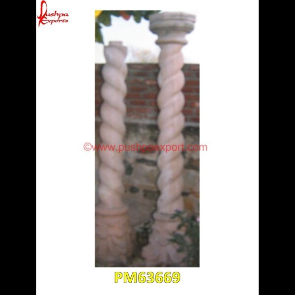 Natural Sandstone Carved Pillar PM63669 marble pillar,natural stone pillars,sandstone pillar,stacked stone columns,stacked stone pillars,stone for pillars,stone gate pillars,stone porch columns,stone porch pillars,veneer.jpg